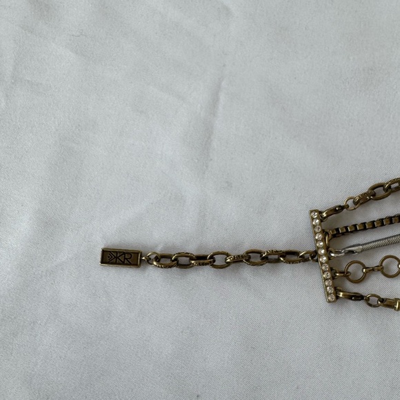 Silpada KRN Practical Pearls Brass Necklace “Wear it 7 Ways” - Picture 5 of 8